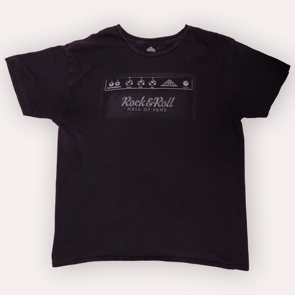 Rock & Roll Hall of Fame Large Black T-Shirt - Picture 1 of 4